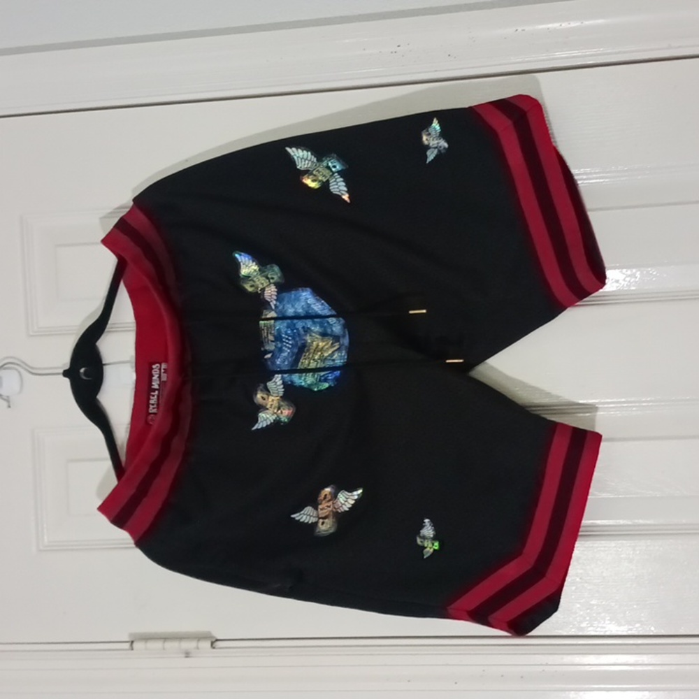 Rebel Minds Short With Printed Detail